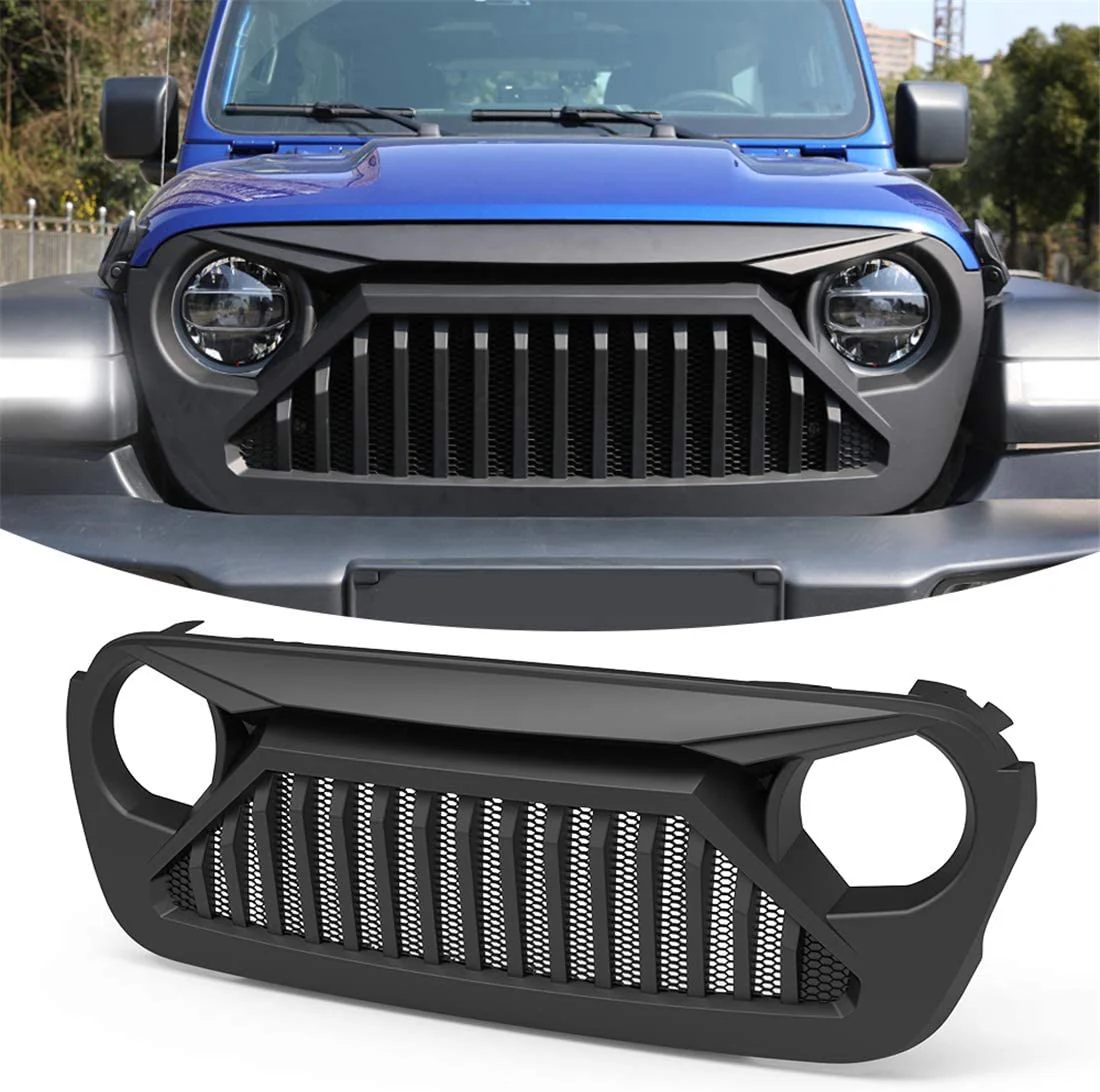 Angry Grille for 2018-26 Jeep Wrangler JL - Image 3