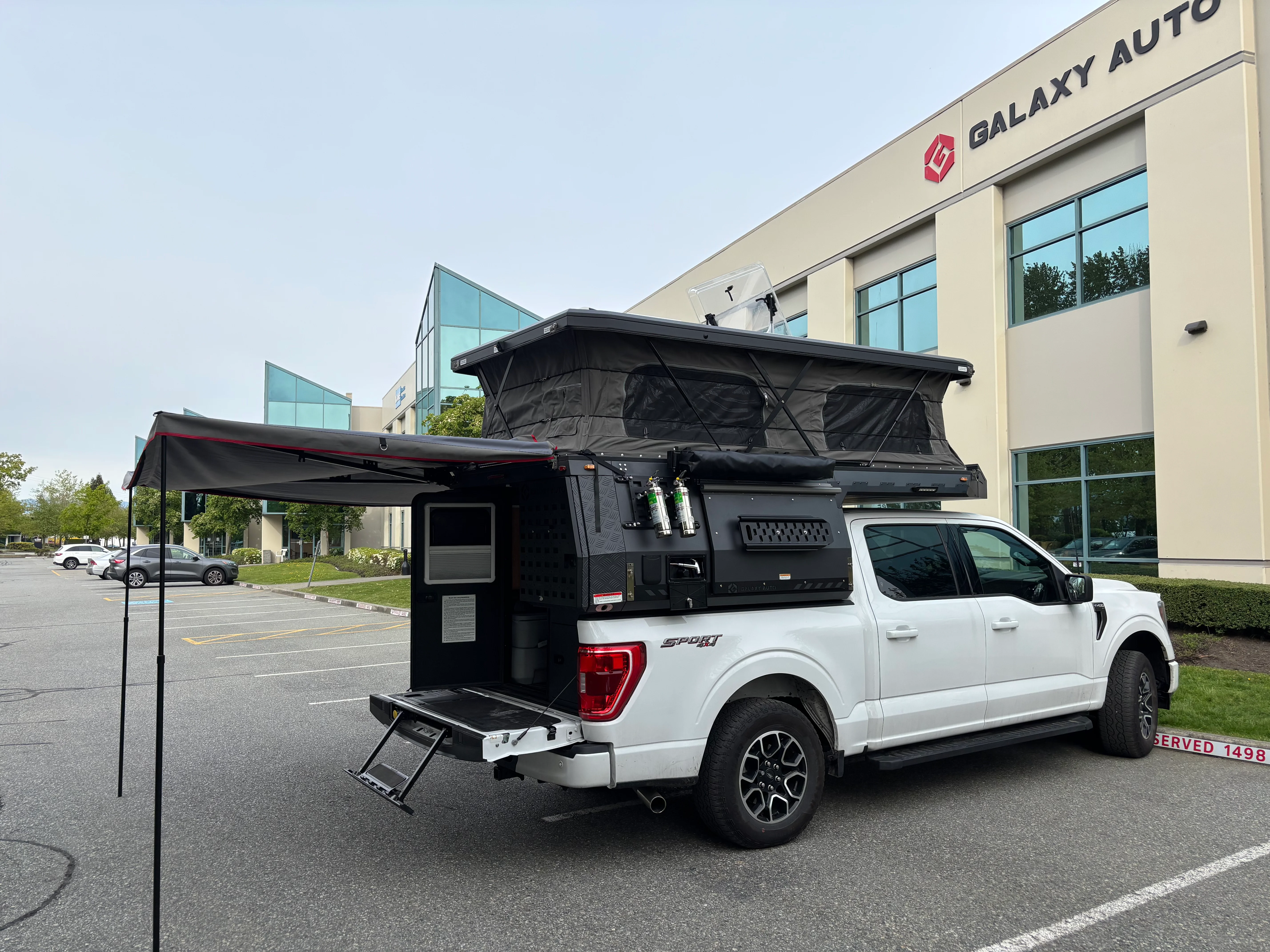 Galaxy 4th Generation Truck Camper | Custom-Fit for All Pickup Bed Sizes | Multifunctional & Upgraded Design - Image 4