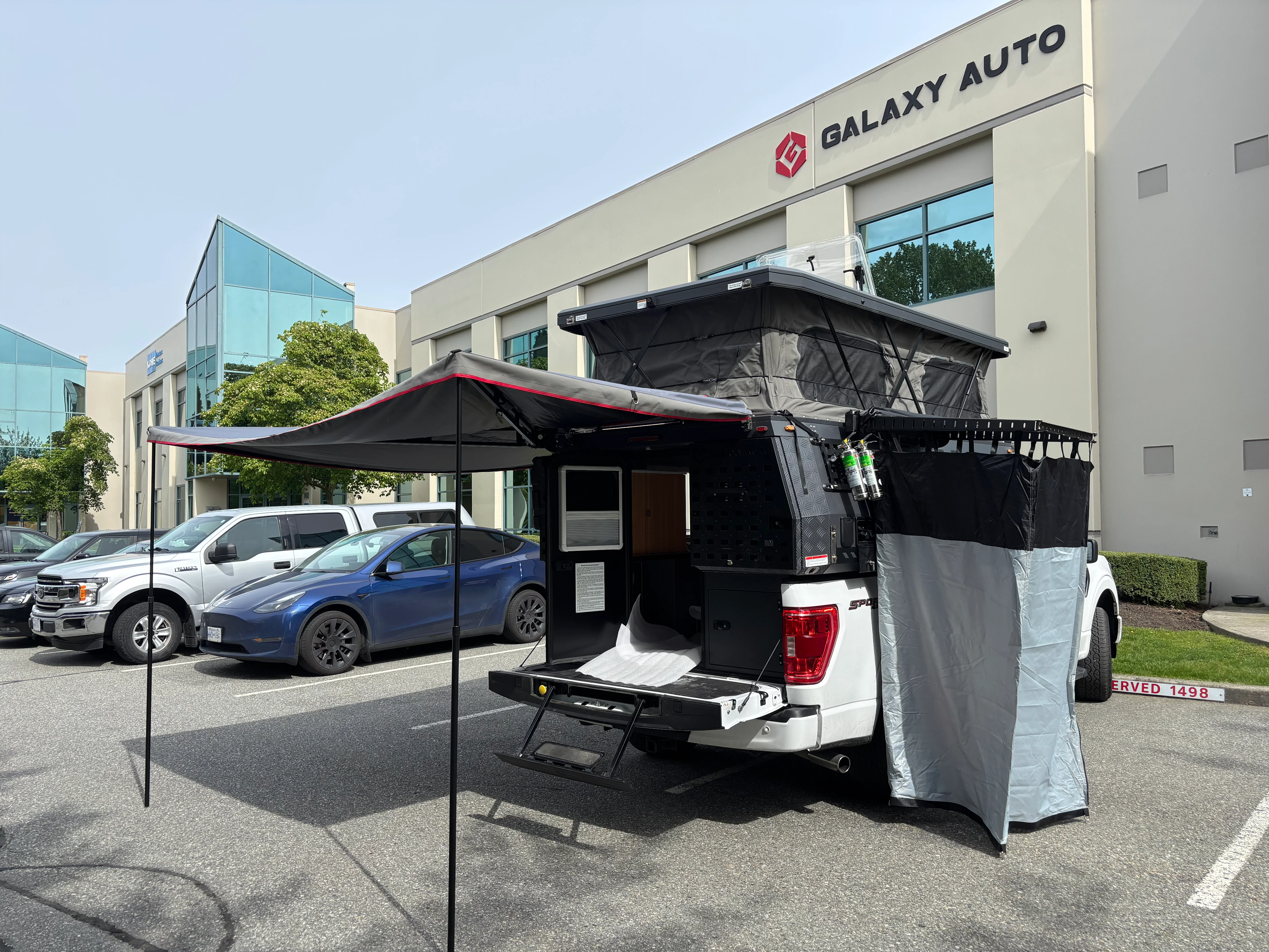 Galaxy 4th Generation Truck Camper | Custom-Fit for All Pickup Bed Sizes | Multifunctional & Upgraded Design - Image 7