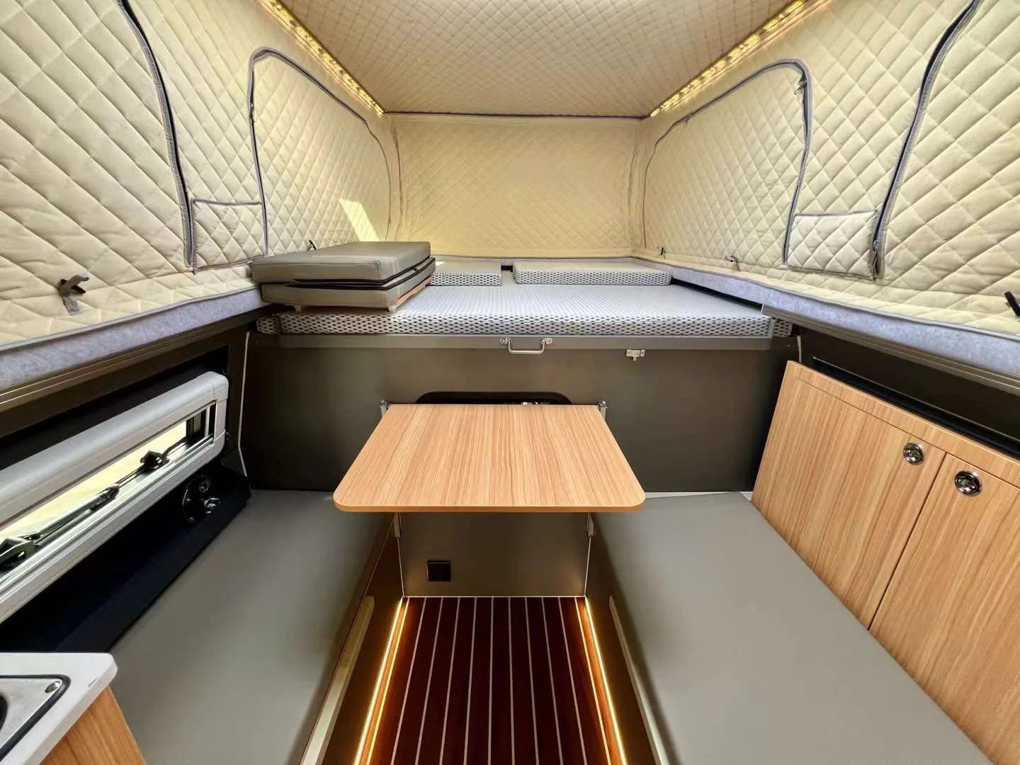Galaxy 4th Generation Truck Camper | Custom-Fit for All Pickup Bed Sizes | Multifunctional & Upgraded Design - Image 8