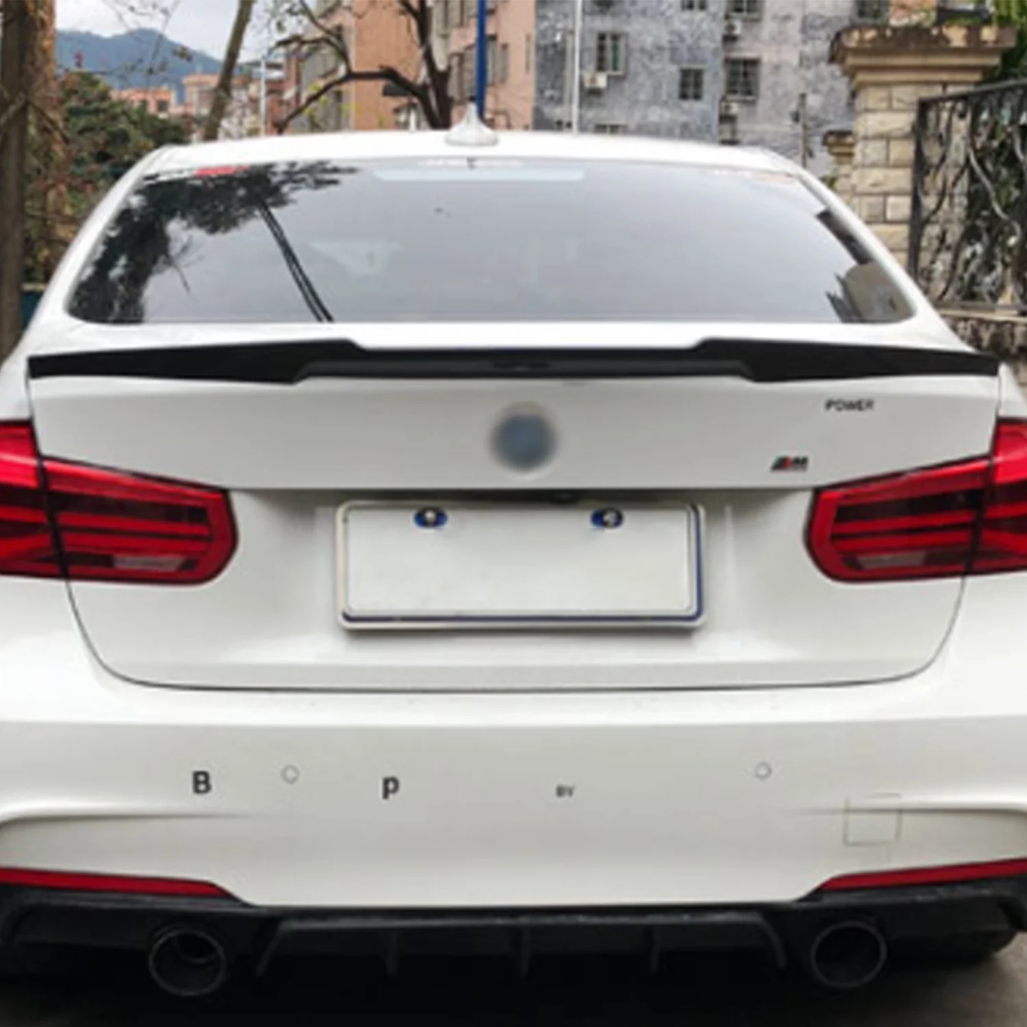 Carbon Spoiler For 2013-2018 BMW F30/F80 V Type - Image 7