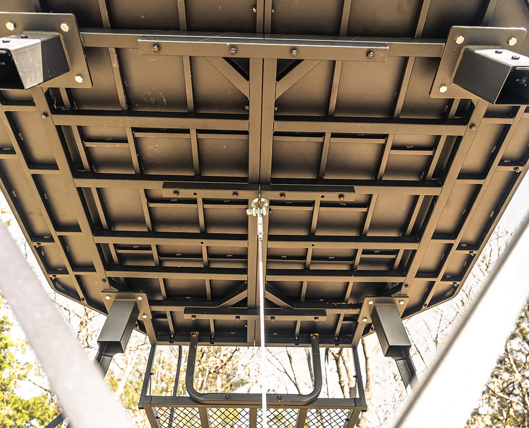 Elevated Hunting Blind - Built for Hunting,Ice Fishing,Wildlife Observation,3.0 Meters - Image 6