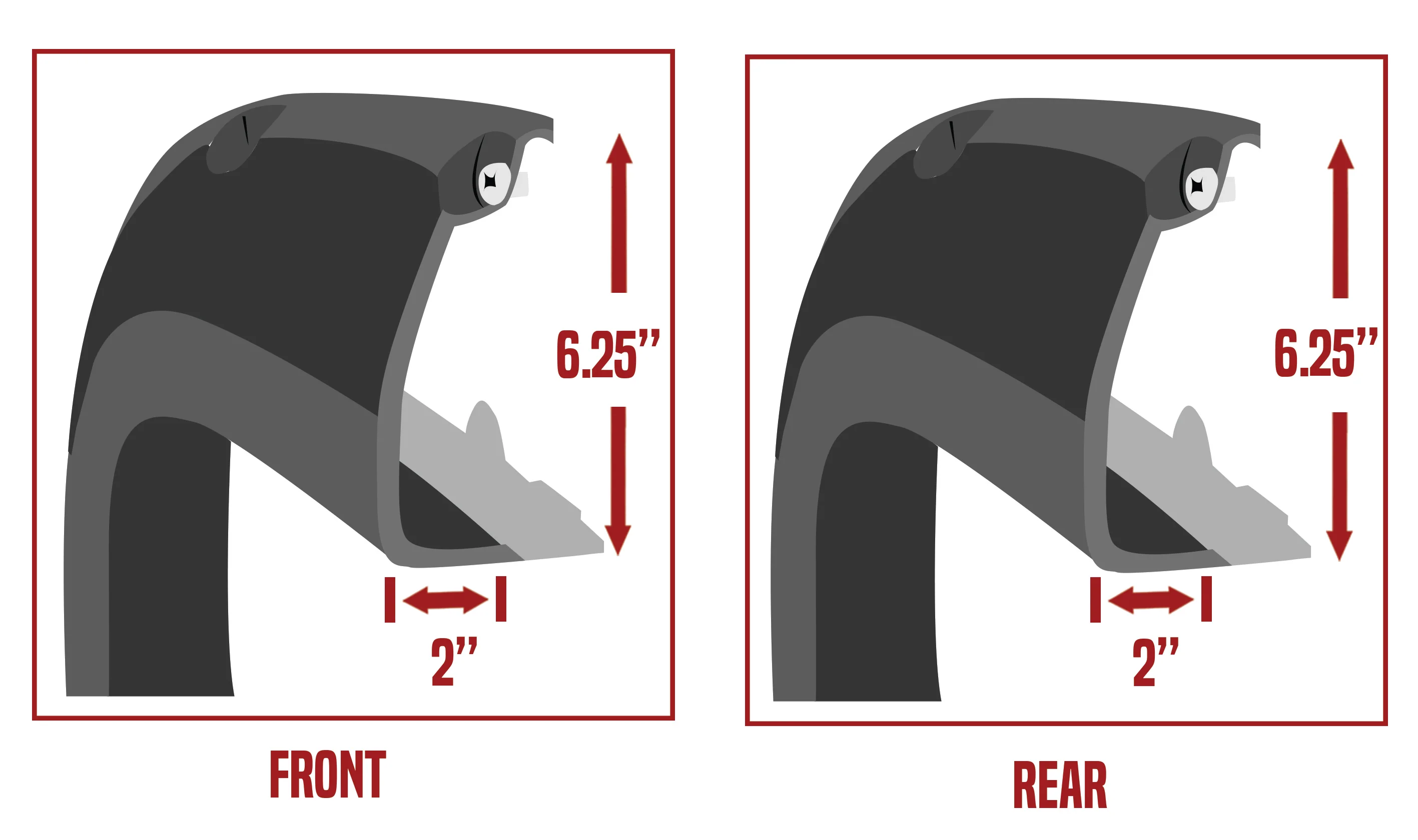 Fender Flares For 1999-2007 Ford F250/F350 - Image 5