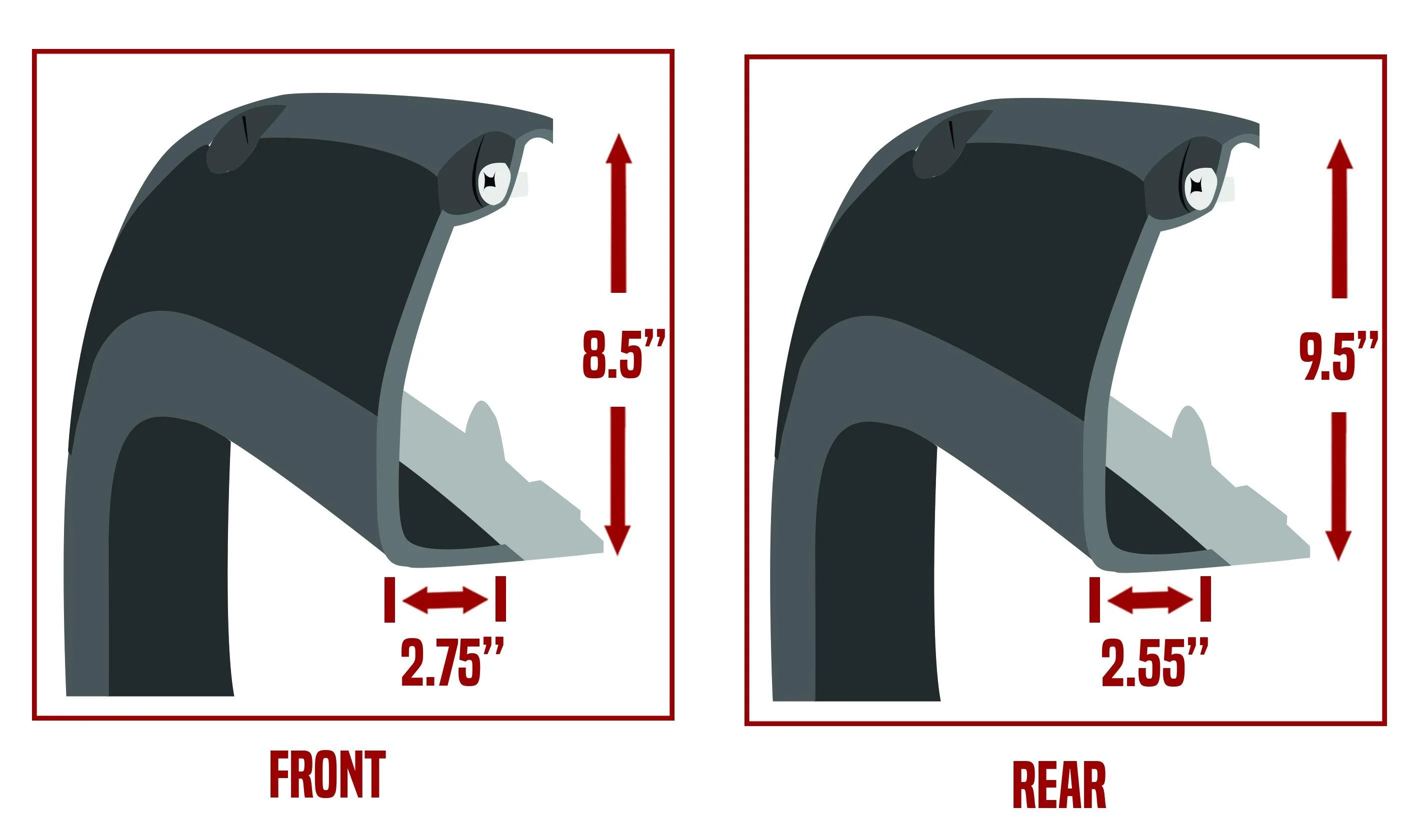 Fender Flares for 2011-16 Ford F250/F350/F450/F550 - Image 5