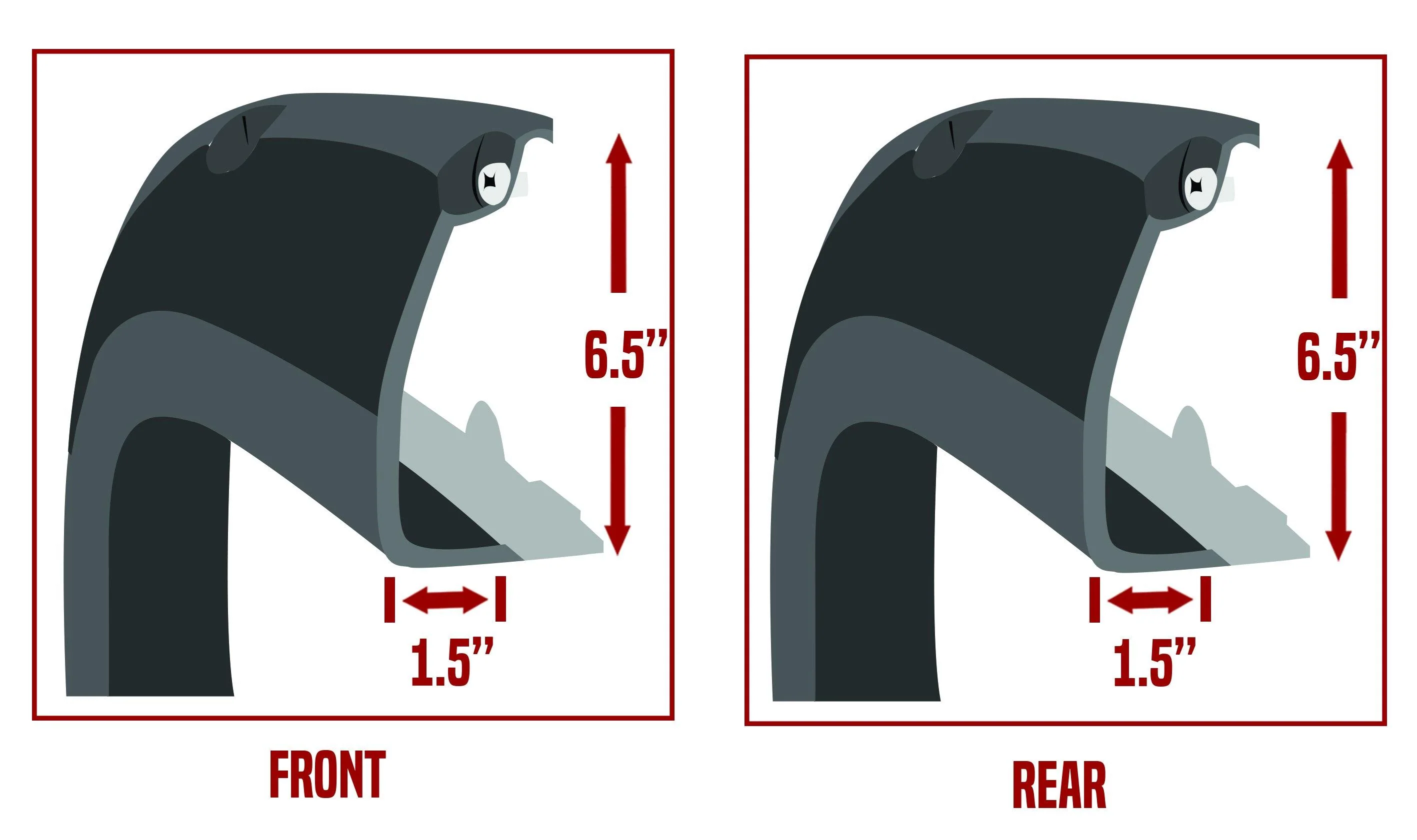 Fender Flares for 2016-23 Toyota Tacoma - Image 5