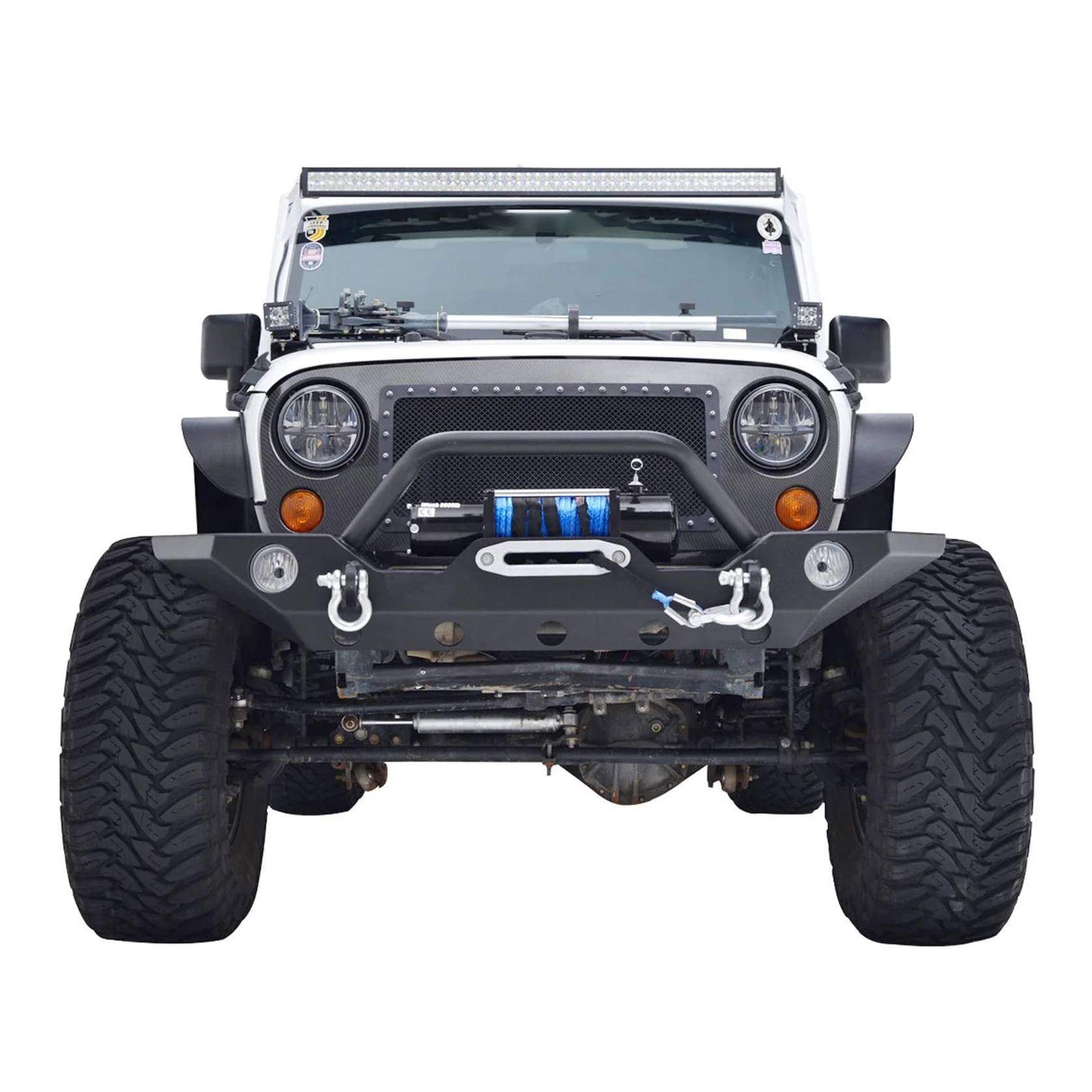 Front Bumper for 2007-26 Jeep Wrangler & Gladiator - Image 3