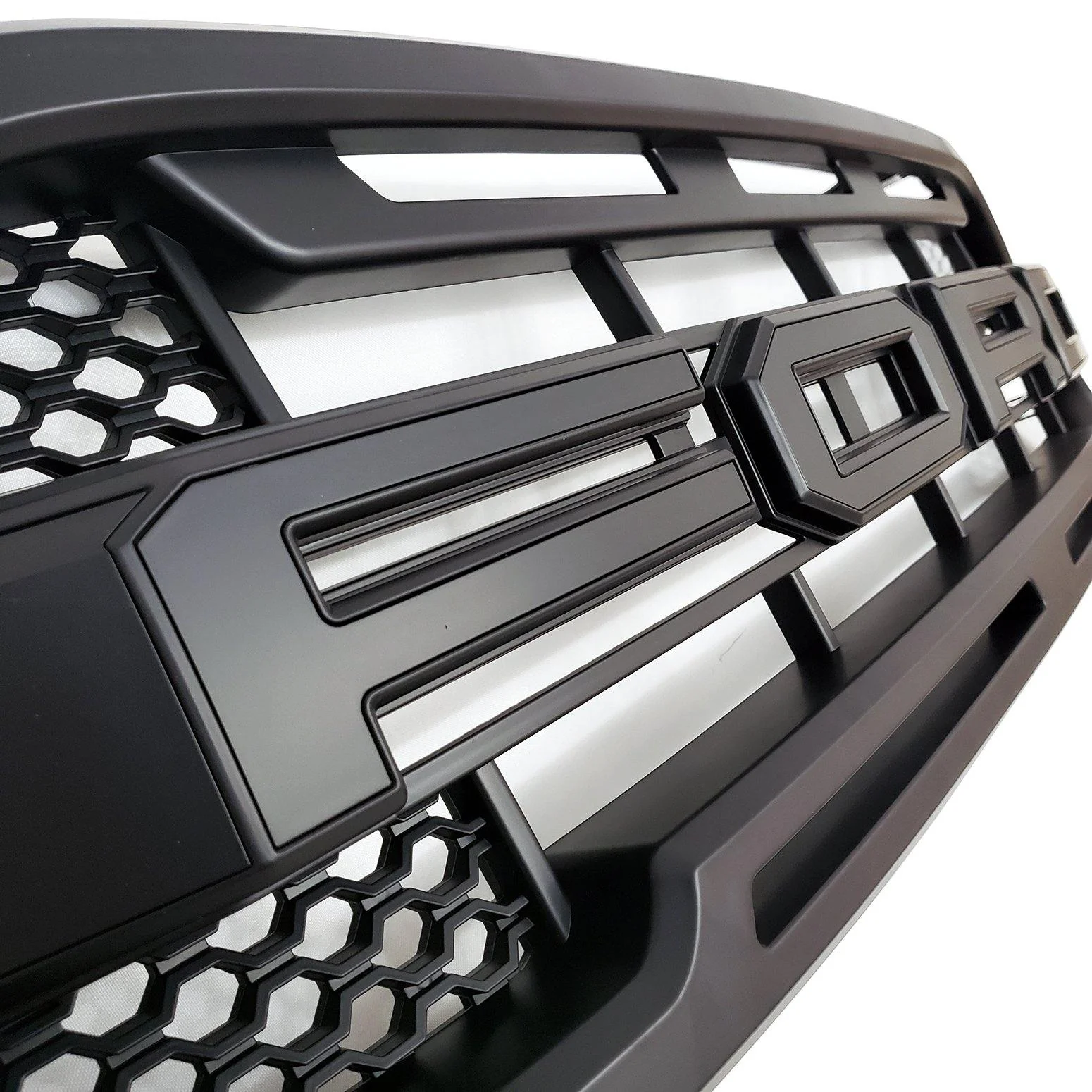 Raptor Style Grille for 2019-23 Ford Ranger (Matte Black) - Image 3