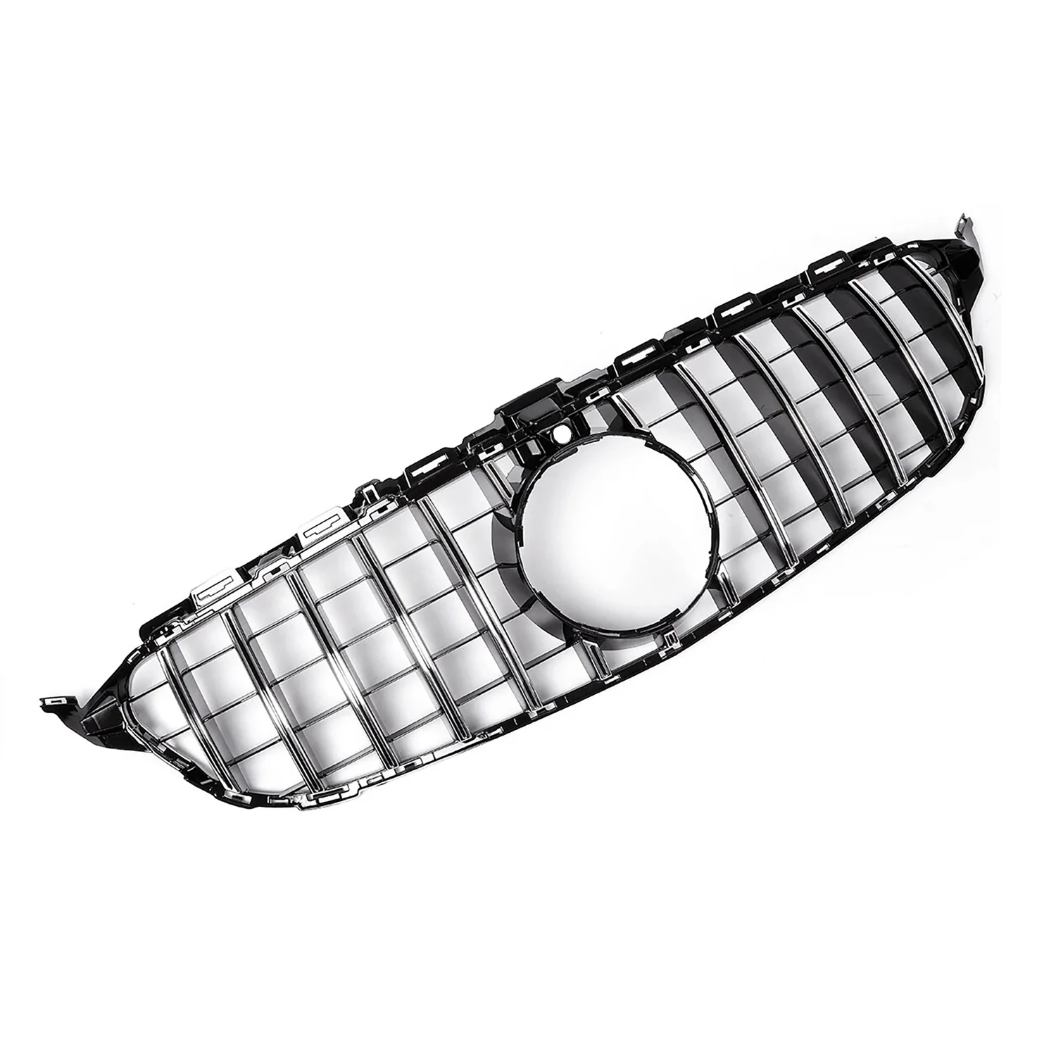 Front Grille for 2015-18 Mercedes Benz C-Class W205 (Excluding C63 AMG) - Image 2