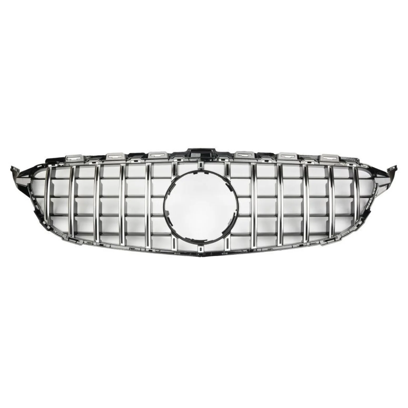 Front Grille for 2015-18 Mercedes Benz C-Class W205 (Excluding C63 AMG) - Image 3