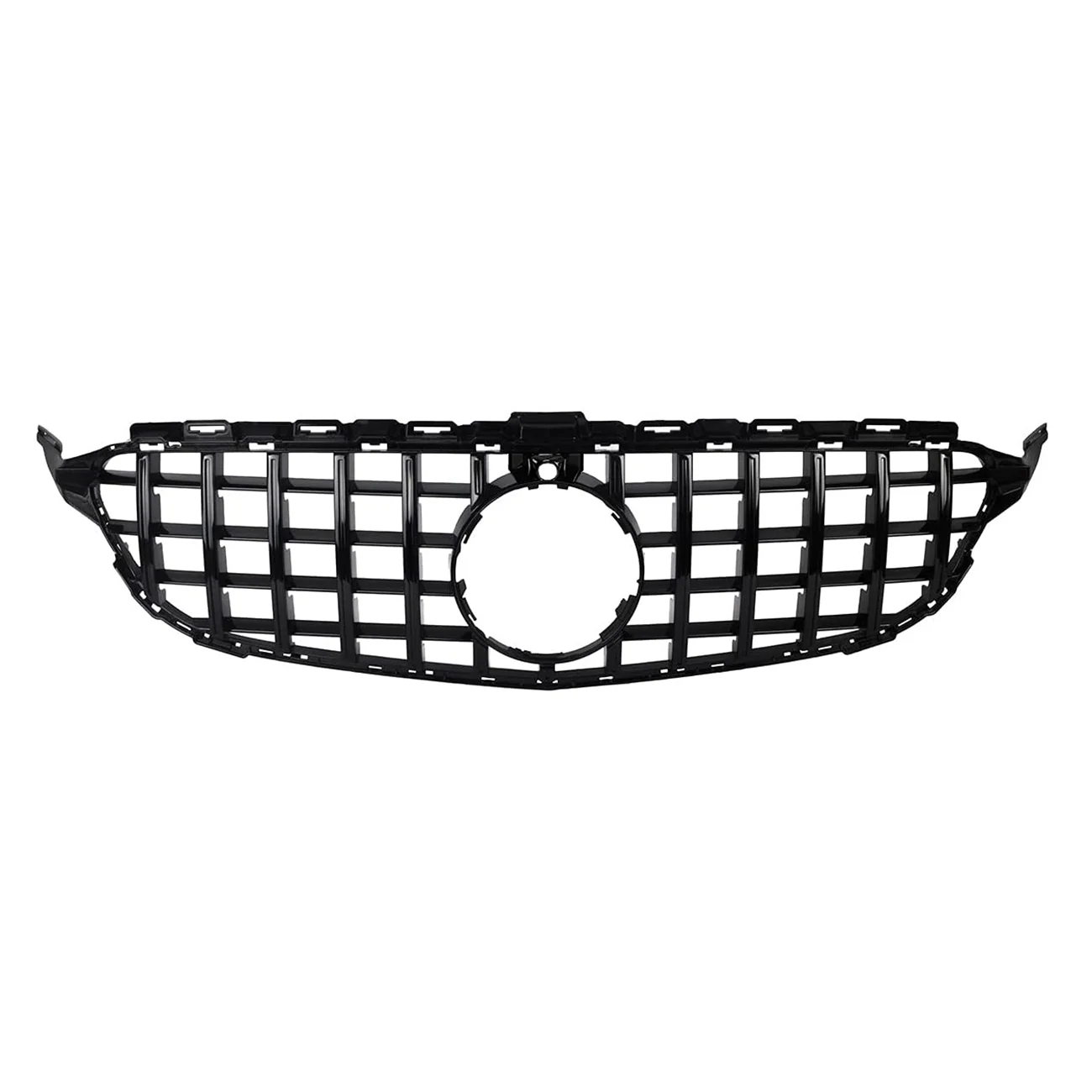 Front Grille for 2015-18 Mercedes Benz C-Class W205 (Excluding C63 AMG) - Image 4