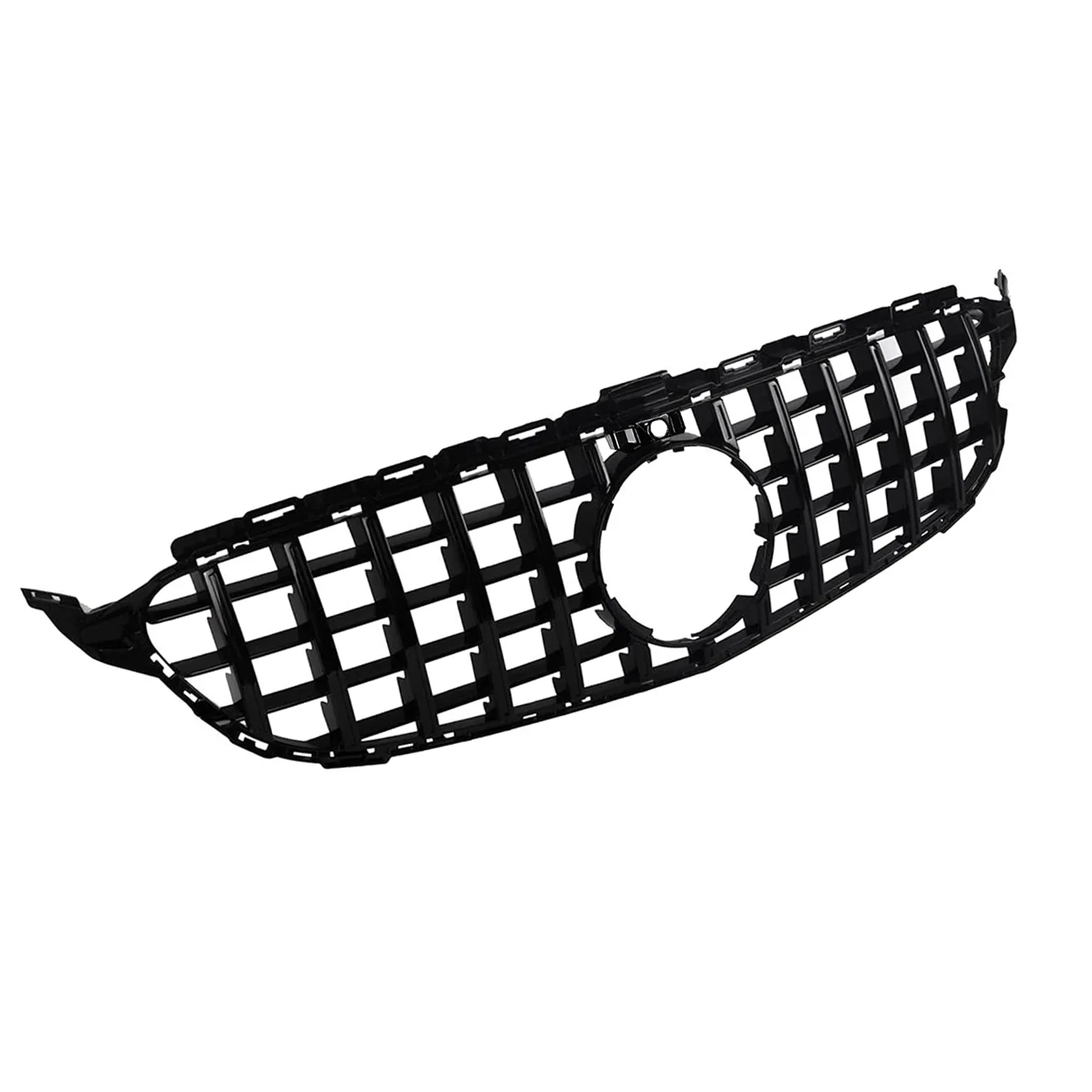Front Grille for 2015-18 Mercedes Benz C-Class W205 (Excluding C63 AMG) - Image 5