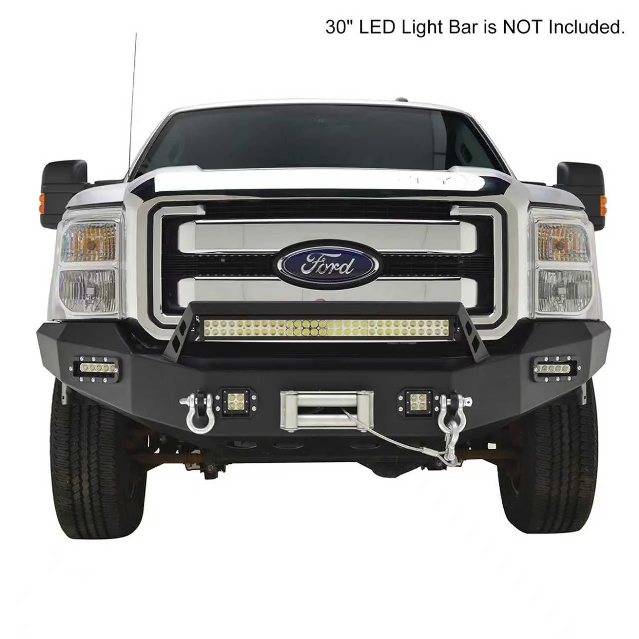 Front Winch Bumper For 2011-16 Ford F250/F350/F450 (Excluding Raptor Models) - Image 4