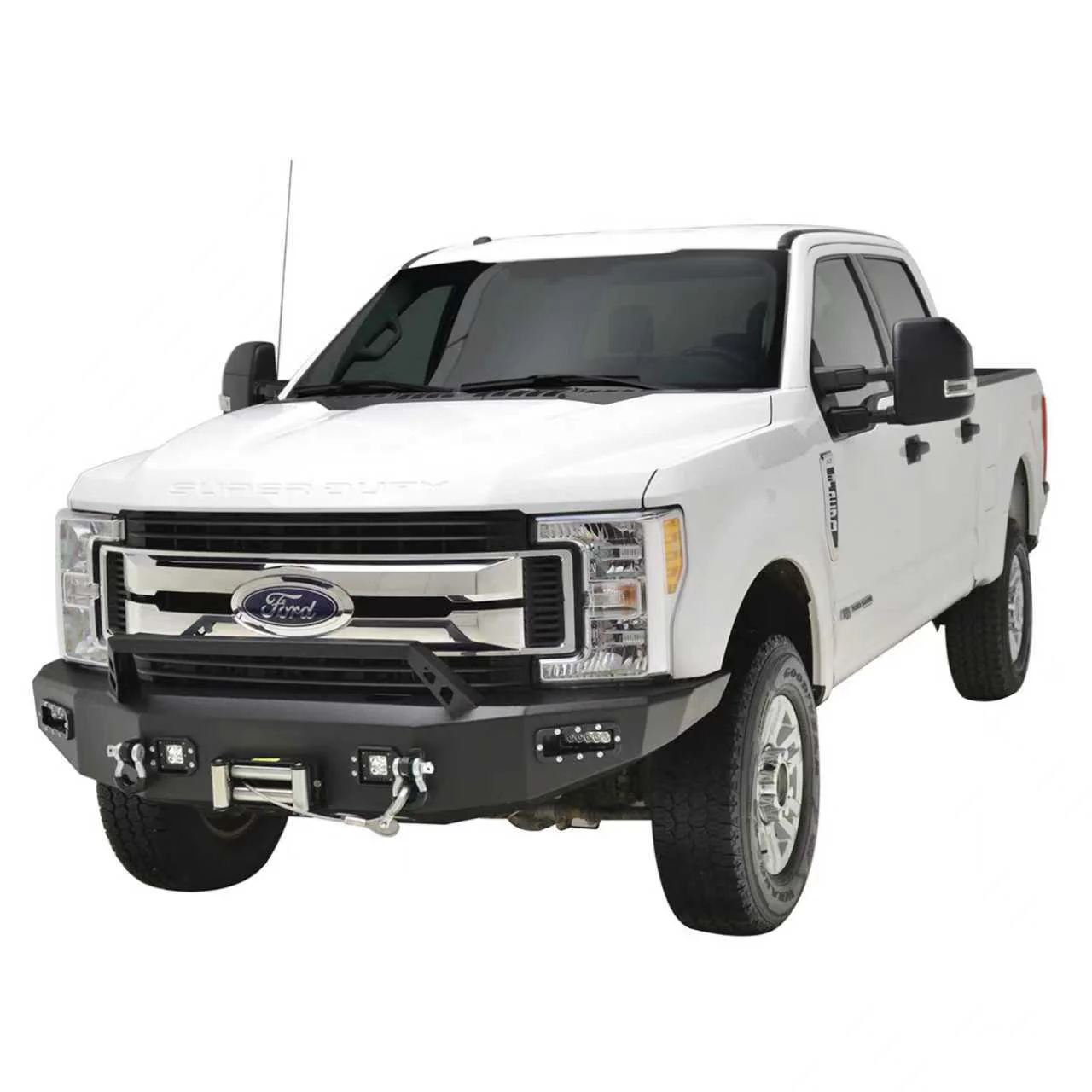 Front Winch Bumper For 2017-24 Ford F250/F350 (Excluding Raptor Models) - Image 6