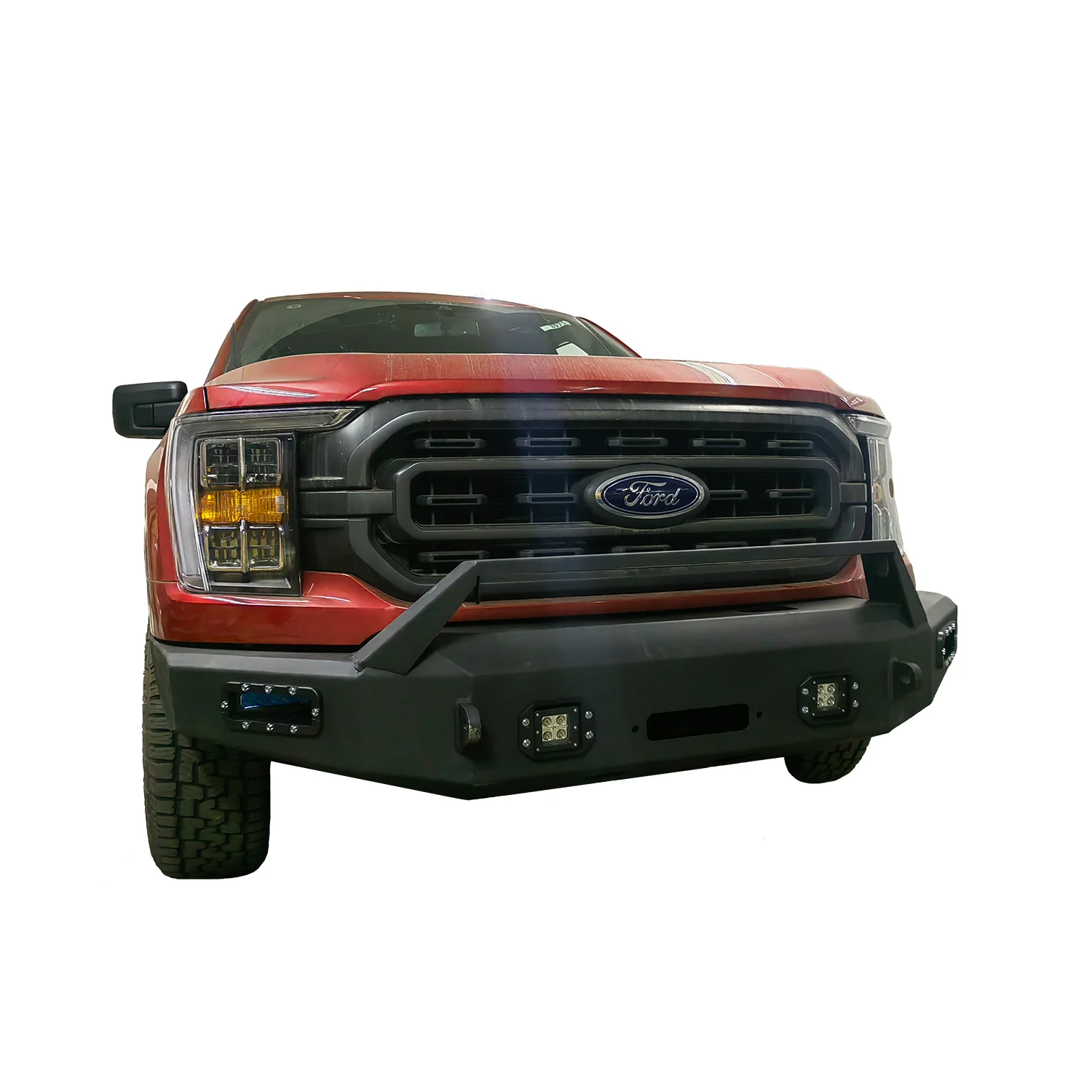 Front Winch Bumper For 21-24 Ford F150 - Image 6