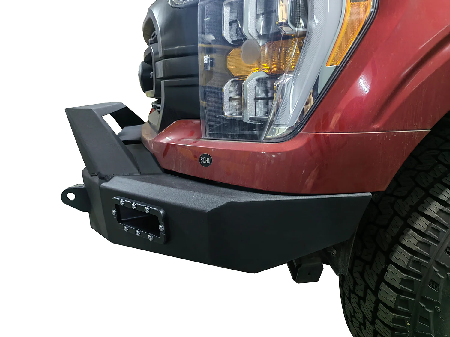 Front Winch Bumper For 21-24 Ford F150 - Image 7