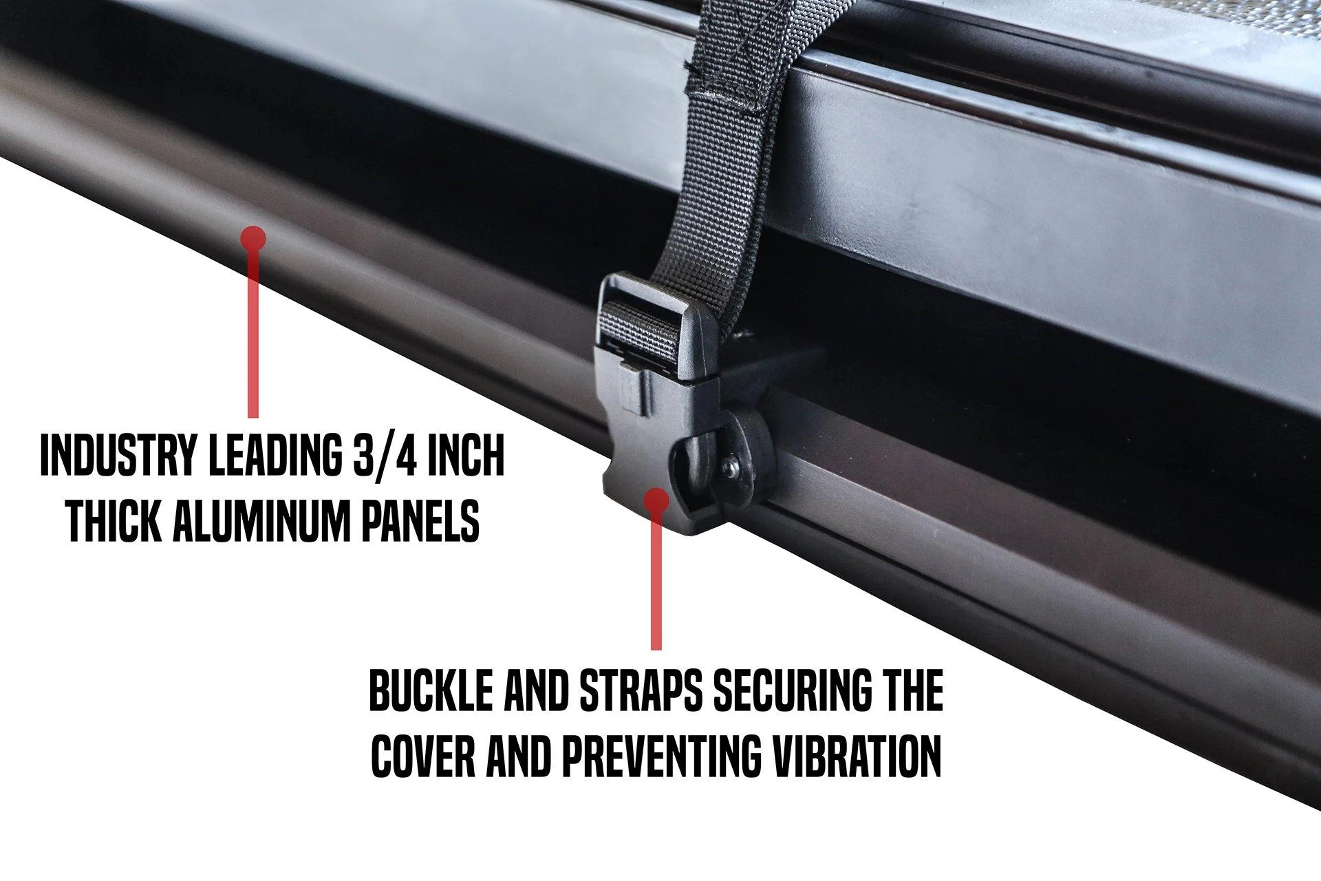Hard Tri-Fold for 2020-26 Jeep Gladiator JT 5' Bed - Image 6
