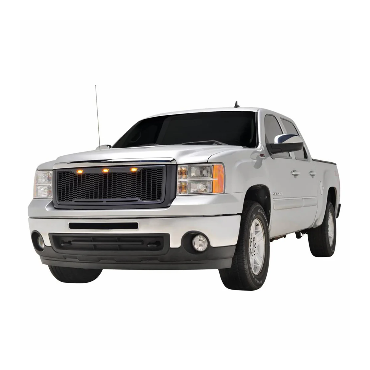 Honeycomb Mesh Grille for 2007-13 GMC Sierra 1500 - Image 6