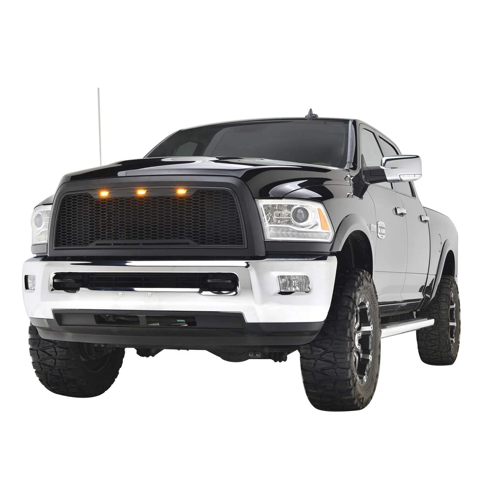 Honeycomb Mesh Grille for 2013-18 Dodge Ram 2500/3500 - Image 4