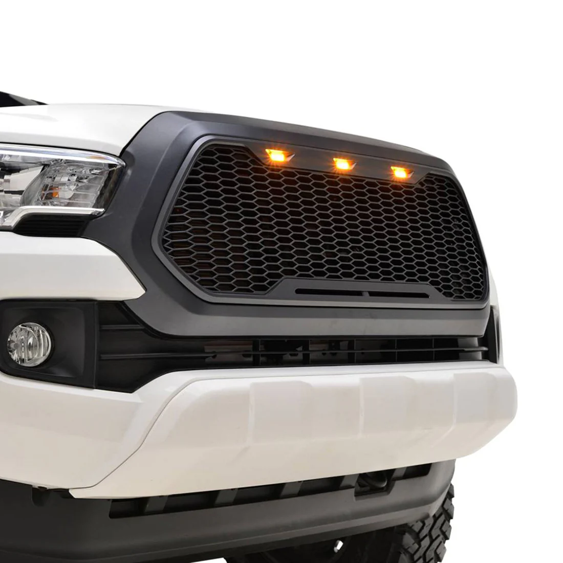 Honeycomb Mesh Grille for 2016-23 Toyota Tacoma (Not Compatible with TSS) - Image 5