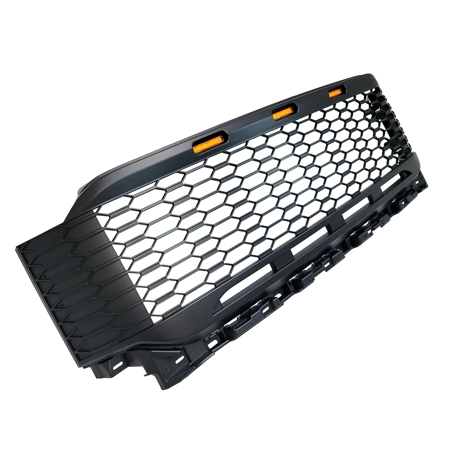 Honeycomb Mesh Grille for 2021-23 Ford F150 (Matte Black) - Image 2