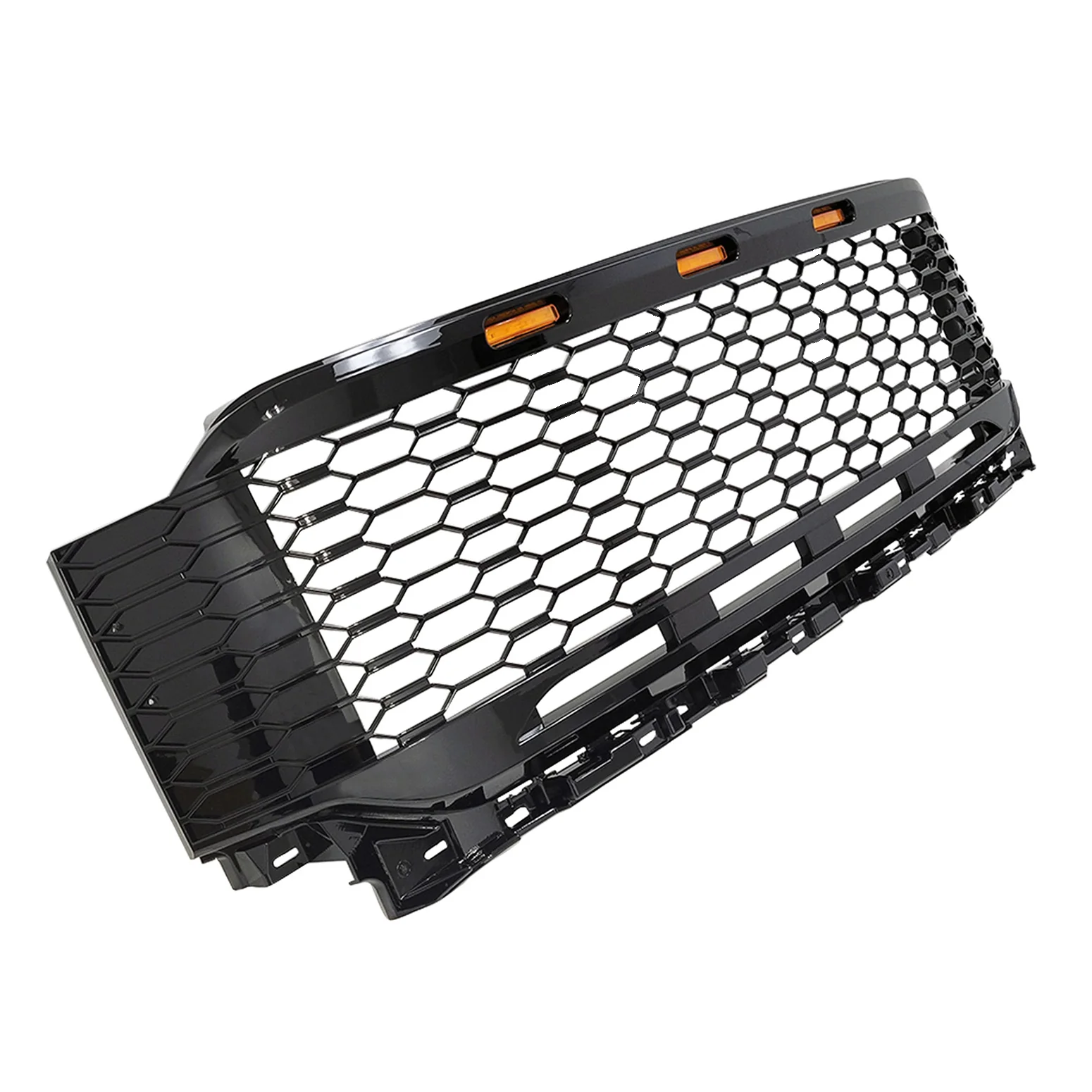 Honeycomb Mesh Grille for 2021-23 Ford F150 (Matte Black) - Image 6