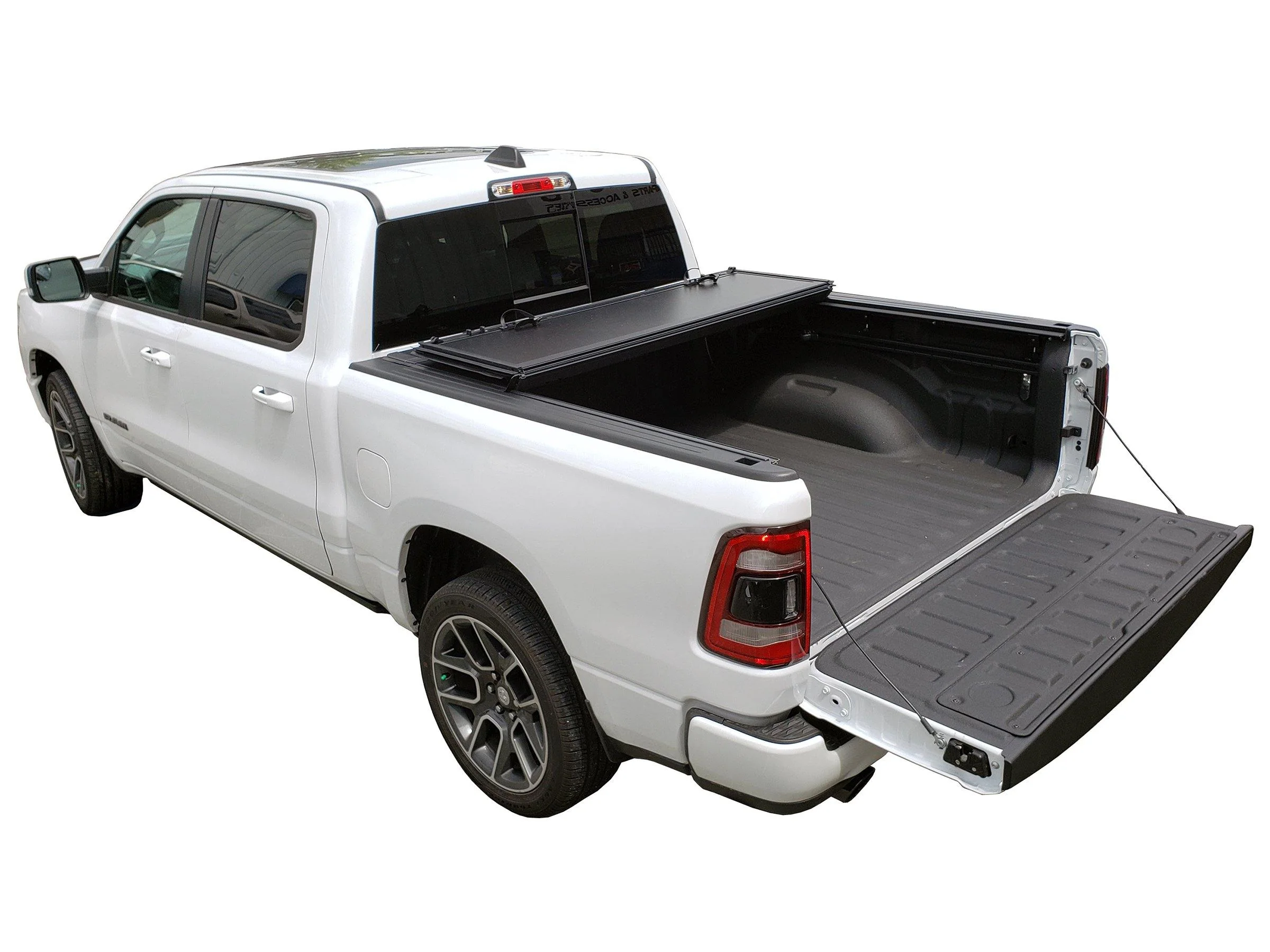 Low Profile Hard Tri-Fold for 2019-26 Ram 1500 6.4' Bed (Excluding Classic/Warlock Models) - Image 3