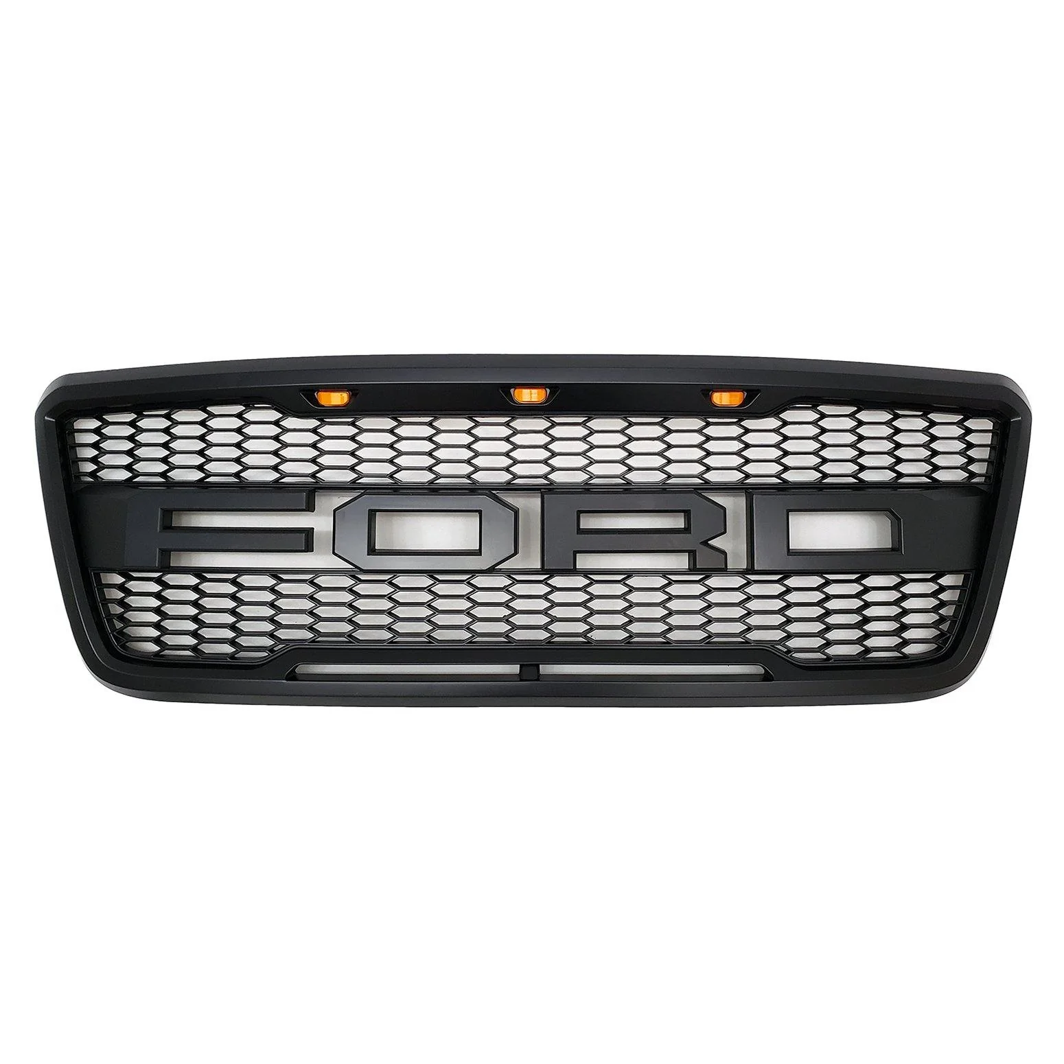 Raptor Style Grille for 2004-08 Ford F150 (Matte Black) - Image 2