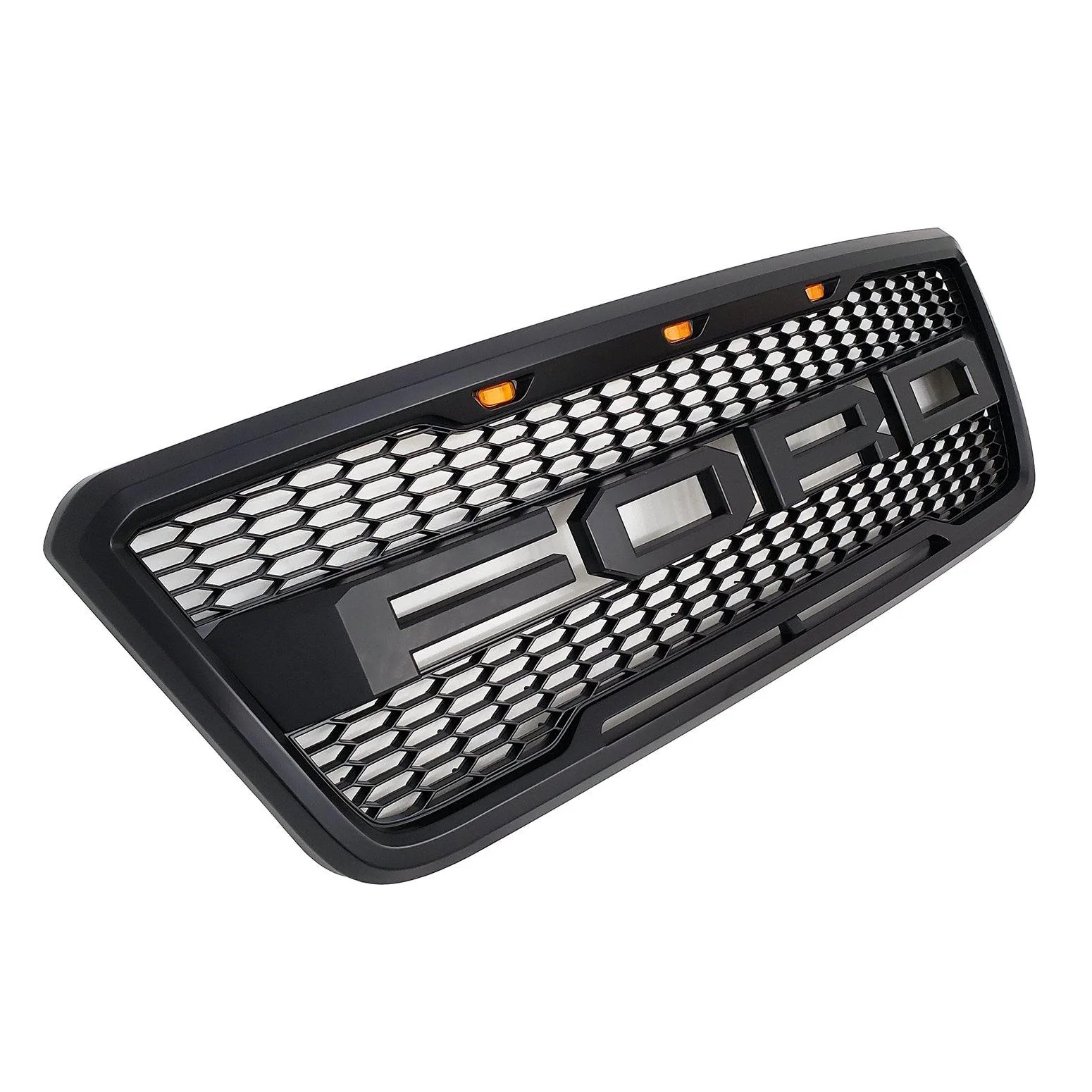 Raptor Style Grille for 2004-08 Ford F150 (Matte Black) - Image 3