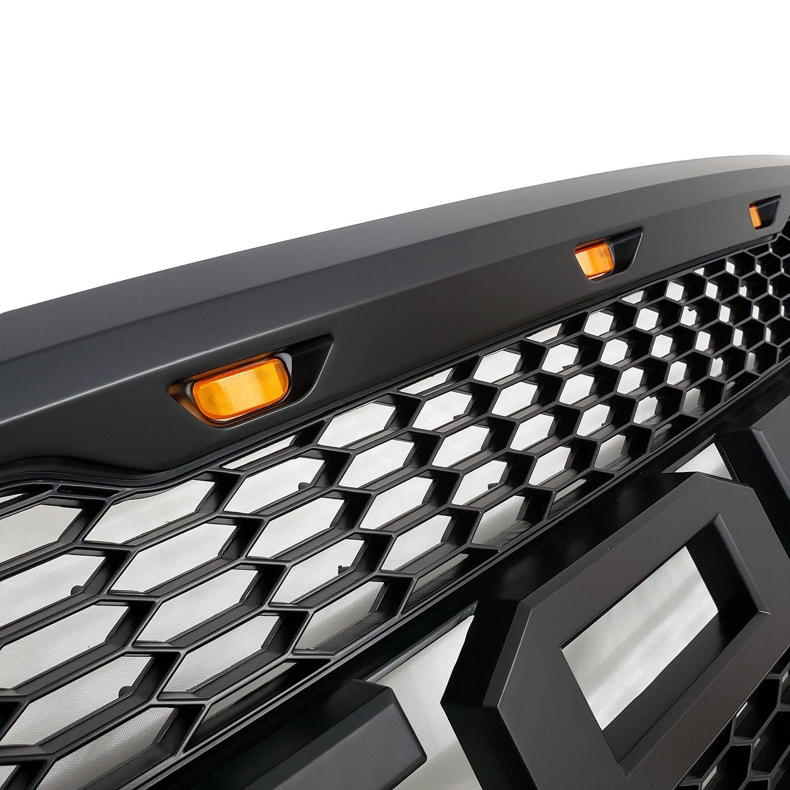 Raptor Style Grille for 2004-08 Ford F150 (Matte Black) - Image 4