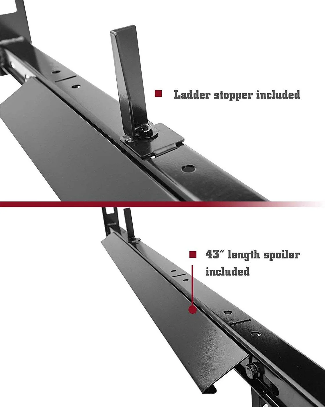Roof Ladder Rack for Vans Without Rain Gutters - Image 3