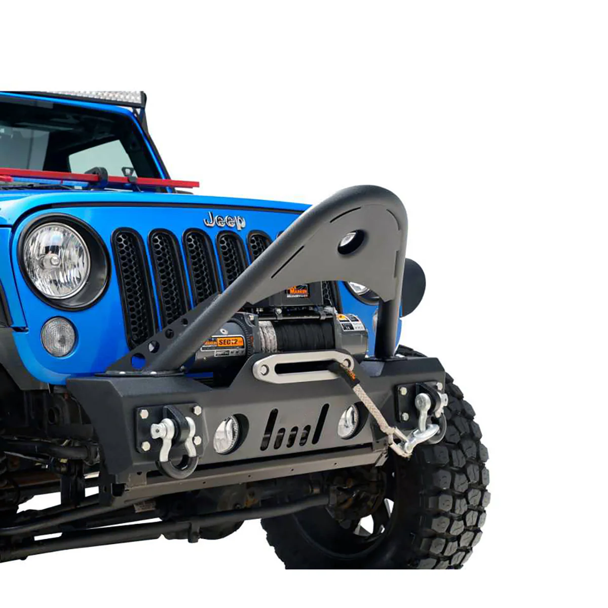 Stinger Style Bumper for 2007-26 Jeep Wrangler & Gladiator - Image 4