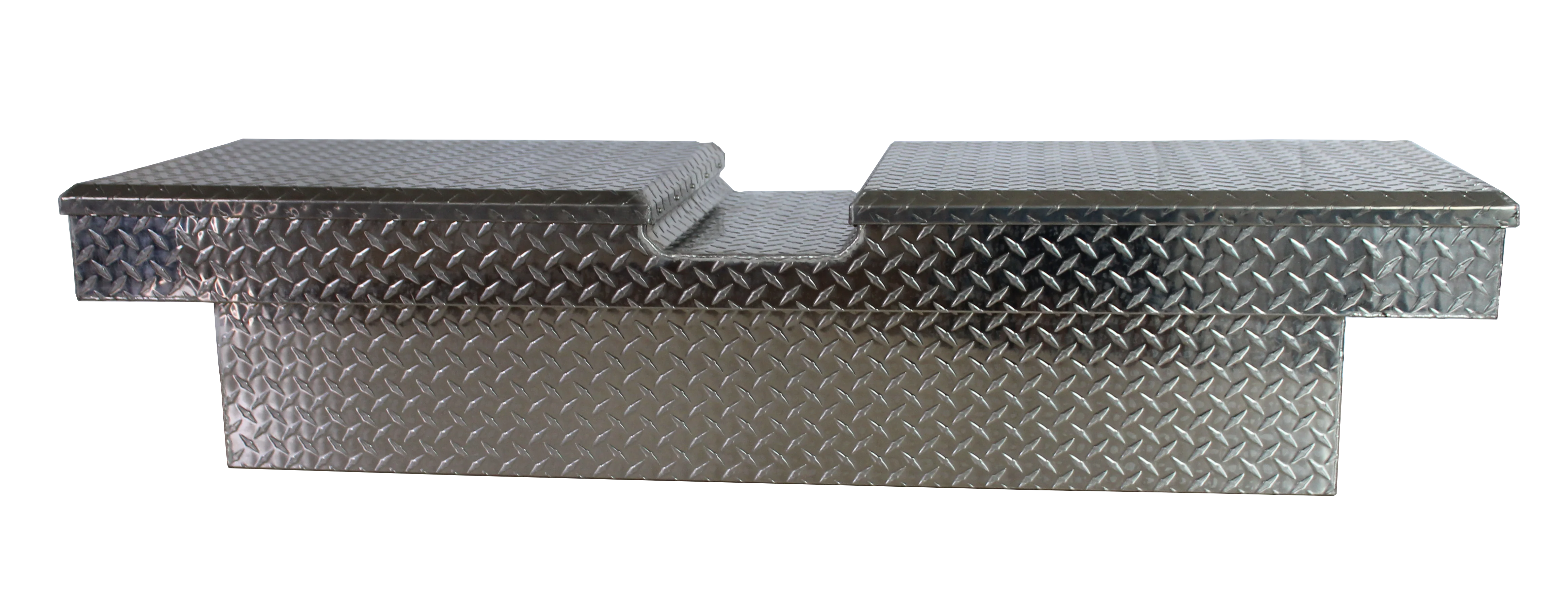 Crossover Truck Tool Box Double Open 69” Heavy Duty Aluminum Toolbox - Image 4