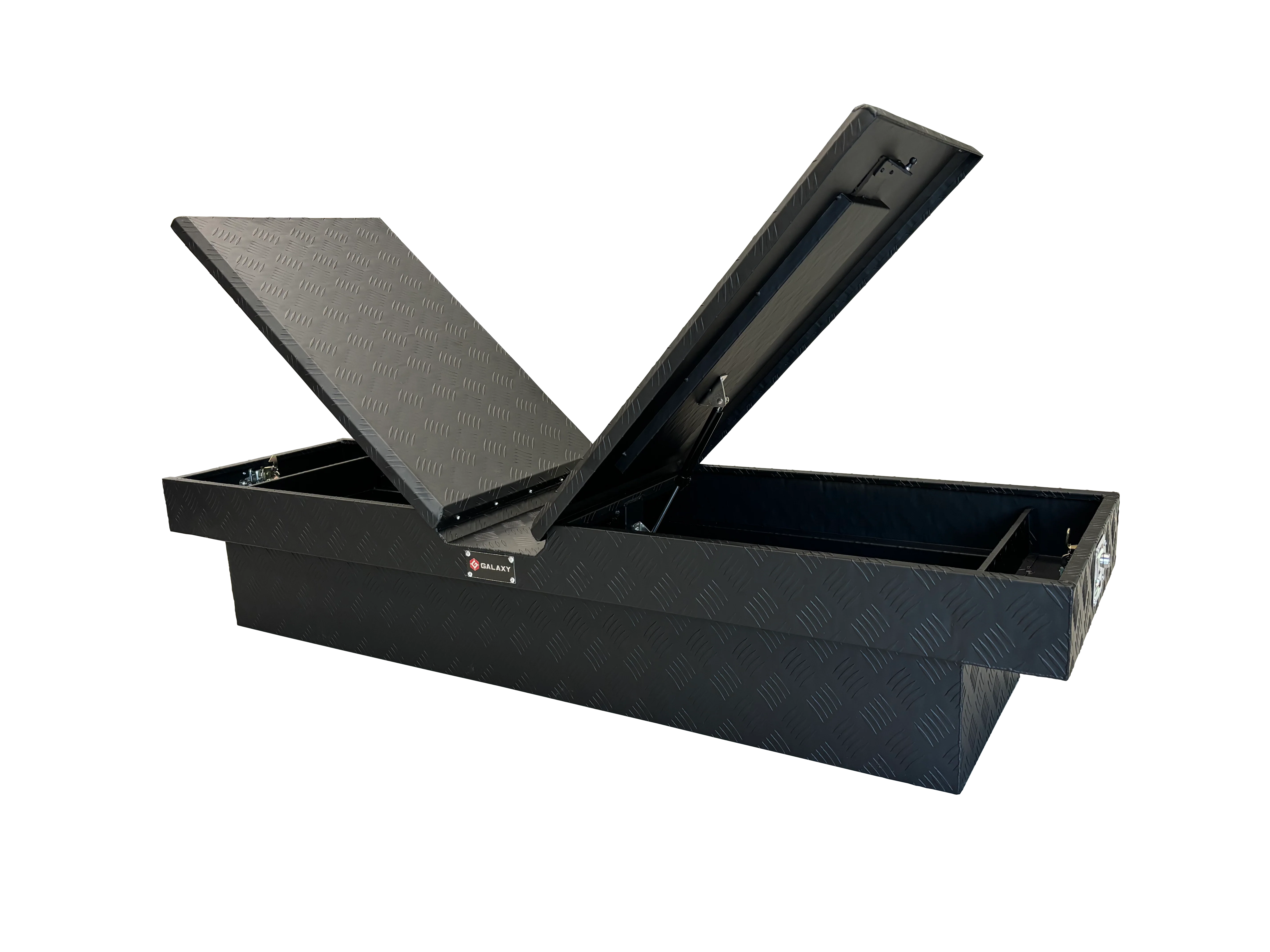 Crossover Truck Tool Box Double Open 69” Heavy Duty Aluminum Toolbox - Image 9