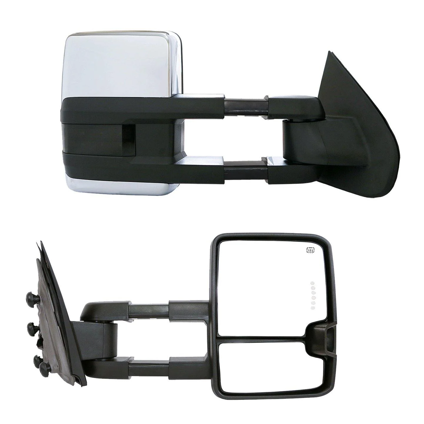 Towing Mirrors for 2007-13 Chevy Silverado/GMC Sierra - Image 4