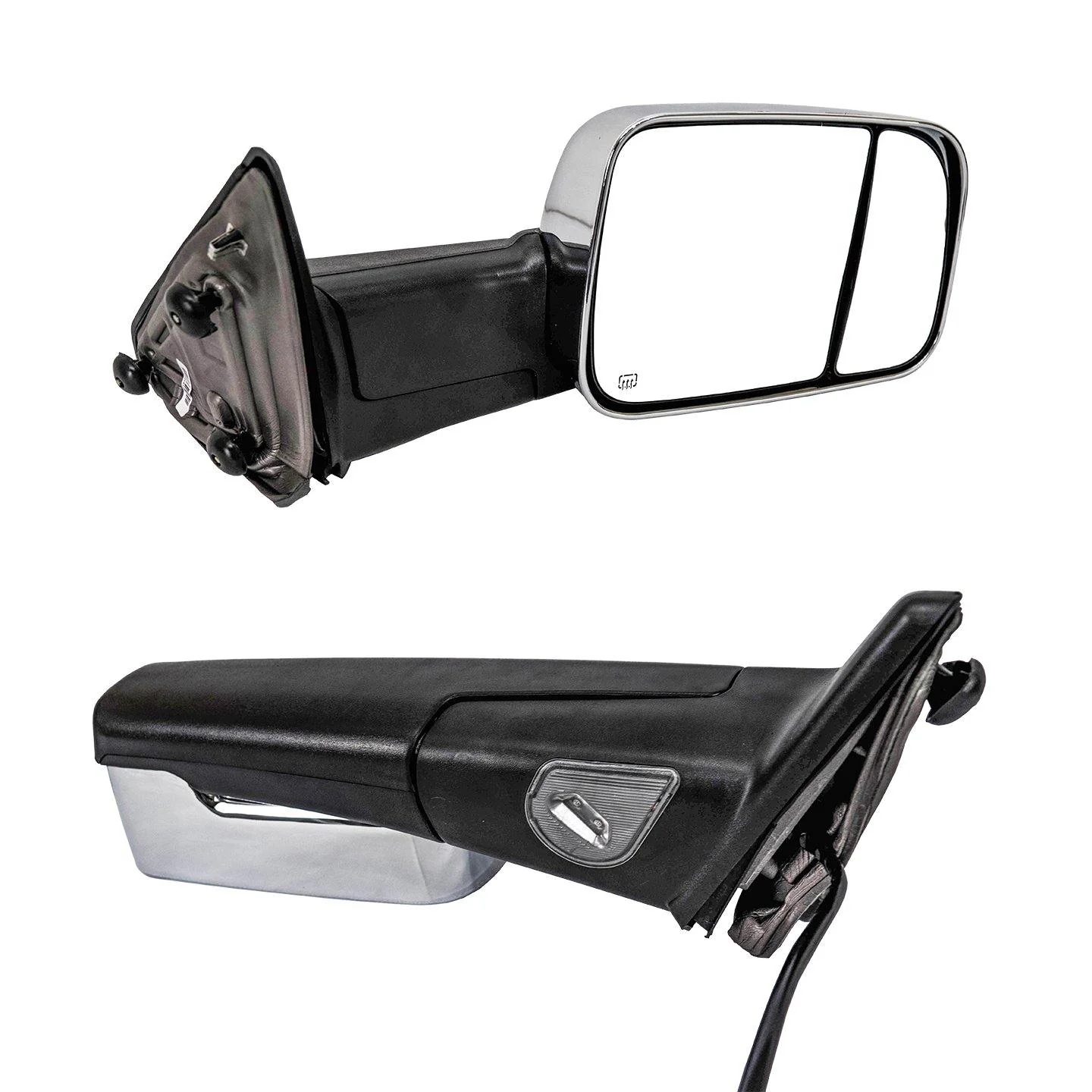 Towing Mirrors for 2010-18 Dodge Ram & 2019-23 Ram 1500 Classic/Warlock - Image 3