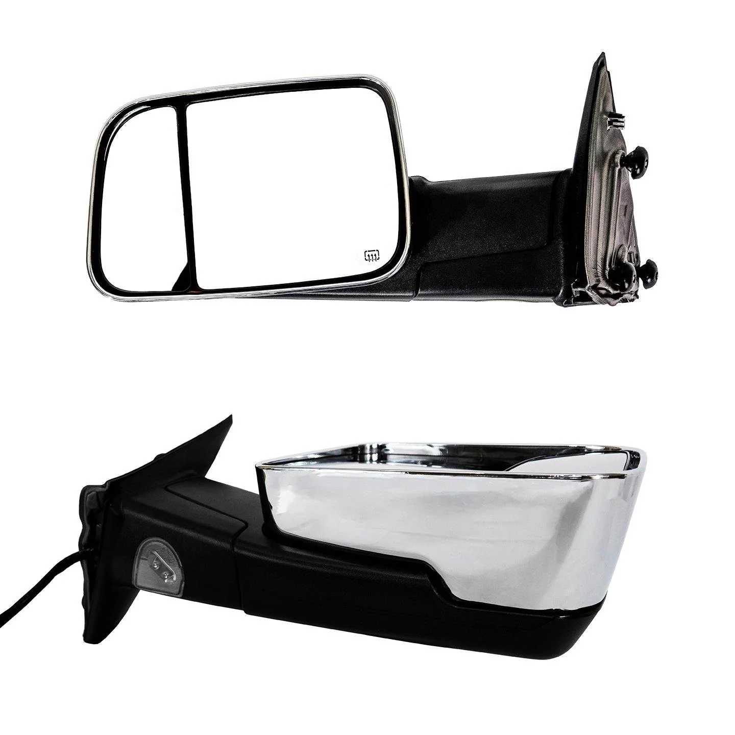 Towing Mirrors for 2010-18 Dodge Ram & 2019-23 Ram 1500 Classic/Warlock - Image 4