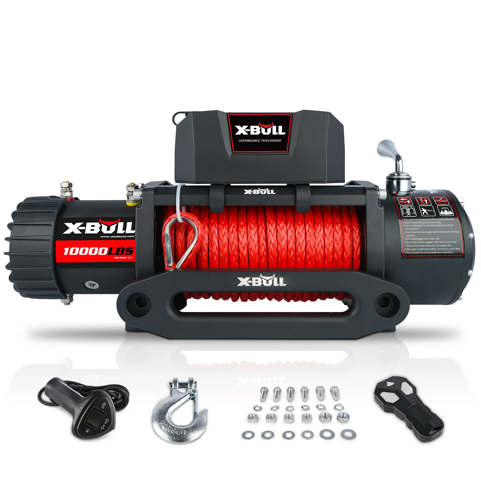 X-BULL 10000LBS/12000LBS Electric Winch - Image 4