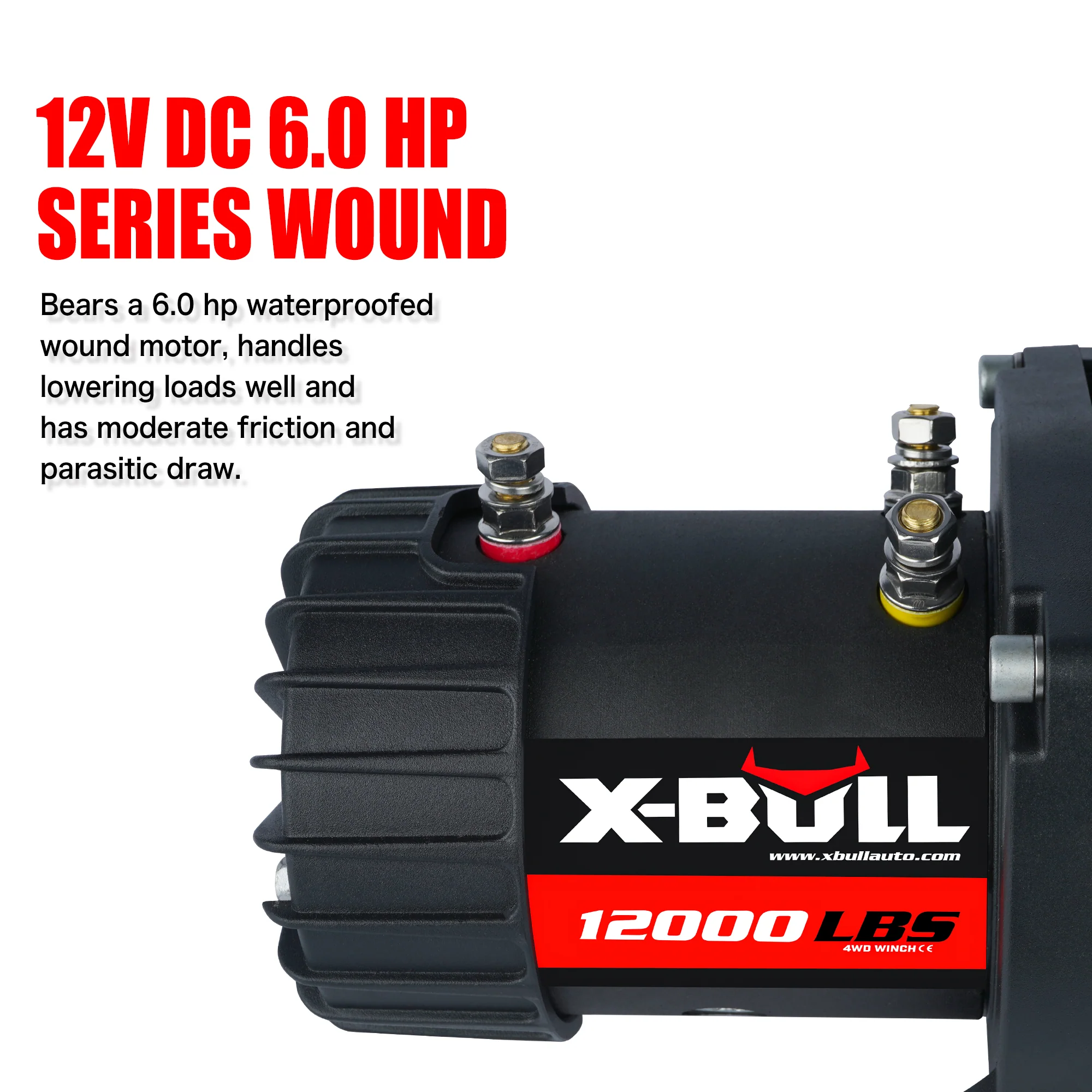 X-BULL 10000LBS/12000LBS Electric Winch - Image 7